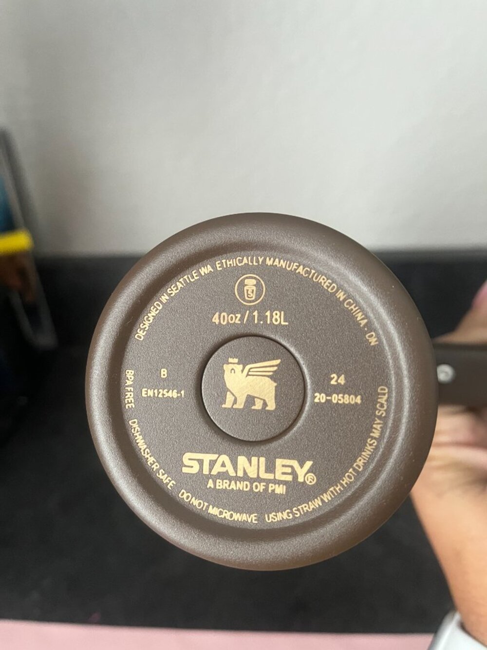 Stanley Brown and Gold Chocolate Quencher Tumbler with Handle NEW - Picture 5 of 5